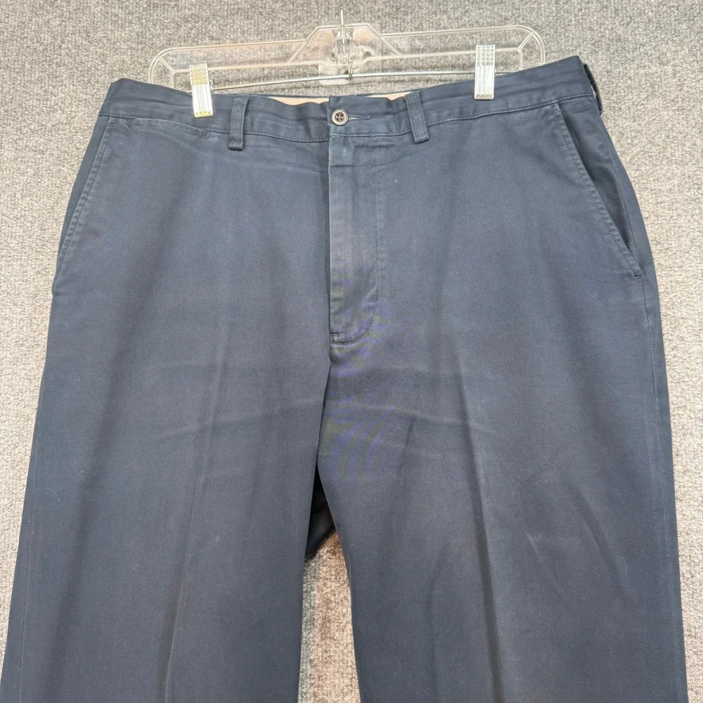 Polo Ralph Lauren Prospect Pants Mens 35x32 Navy Blue Cotton‎ Chino Straight Leg